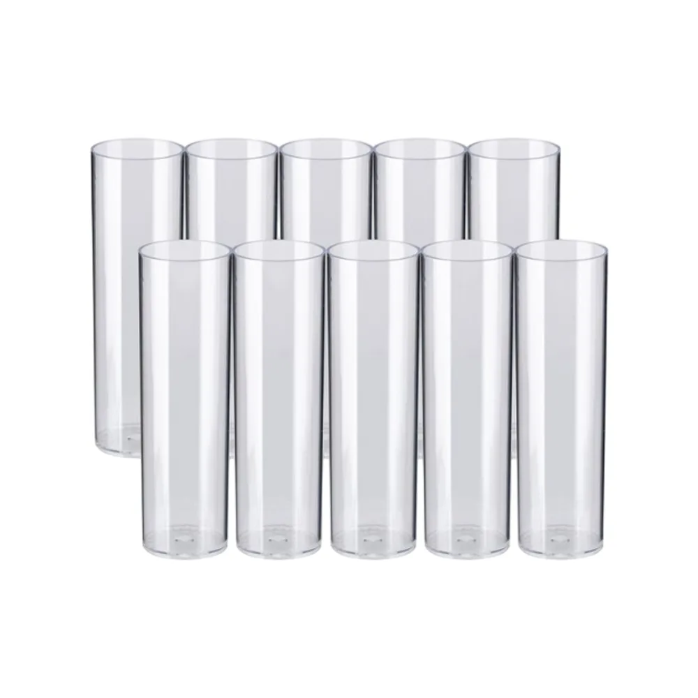 Drosophila Vials - Wide Opening- 28.5x95mm- Bulk- Polystyrene